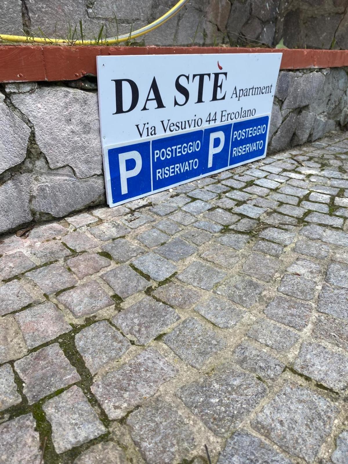 Da Ste Leilighet Ercolano Eksteriør bilde